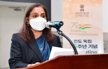Inauguration of Photo Exhibition on ‘The Indian Chapter in Korean War’; 03 March 2022, Seoul.